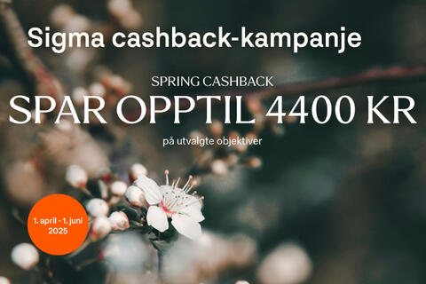 Sigma cashback-kampanje